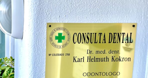 Praxis-Schild VIA COSTA DENTAL