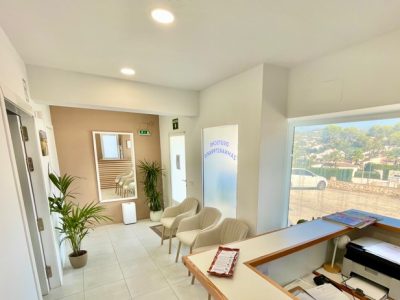 Eingang innen (Rezeption)