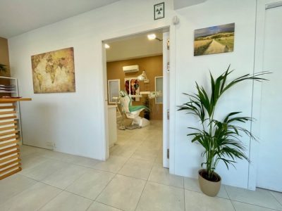 Door to Treatment Room